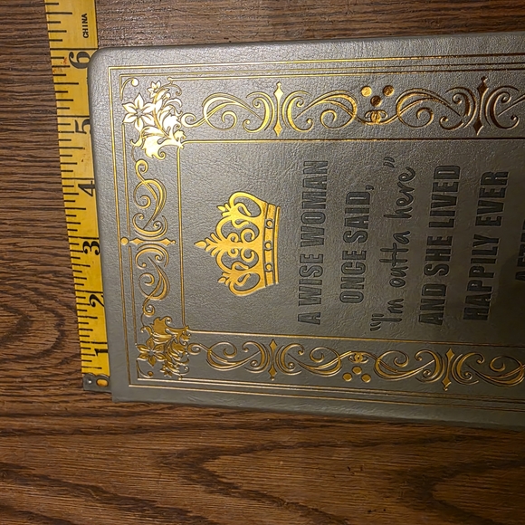 Gold and Silver Decorative Book Cover - Picture 6 of 7